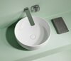 Ceramica Nova Taycan CN12003 Раковина накладная круглая, 37.5x37.5, цвет: белый