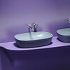 Ceramica Nova Element CN6049MHL Умывальник чаша накладная овальная, 60x38, цвет: серо-голубой матовый
