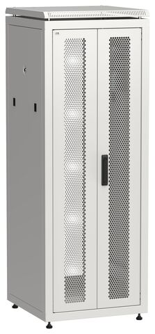 ITK LINEA N 33U 600х600мм перф. дв. задн. распашн. перф. сер