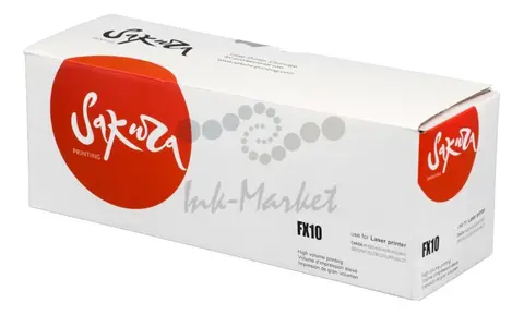 Картридж Sakura FX10 (0263B002) для Canon, черный, 2000 к.