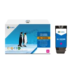 Тонер-картридж G&G 74C5SM0 пурпурный для Lexmark CS720de, Lexmark CS720dte, CS725dte, CS725de  7 000 pages with chip