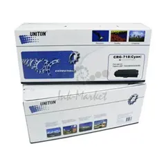 Совместимый картридж UNITON Premium для CANON LBP-7200 Cartridge 718C синий