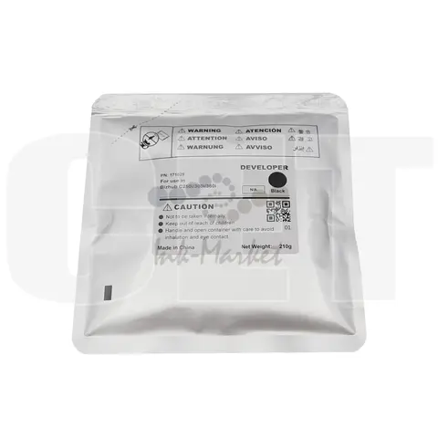 Девелопер для KONICA MINOLTA Bizhub C250i/300i/360i (CET) Black, 210г, 1000000 стр., CET171029