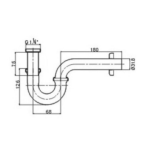сифон для умывальника RAV-Slezak MD0544