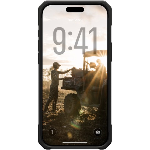 Чехол Uag Monarch Pro Case для iPhone 17 Pro Max, Красный | Carbon Fiber Mallard/Red/Monarch Pro