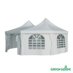 Садовый шатер Green Glade 1052 (8 граней)  Комплект из 2 коробок.