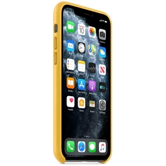 Чехол для телефона APPLE iPhone 11 PRO Leather Case - Meyer Lemon (MWYA2ZM/A)