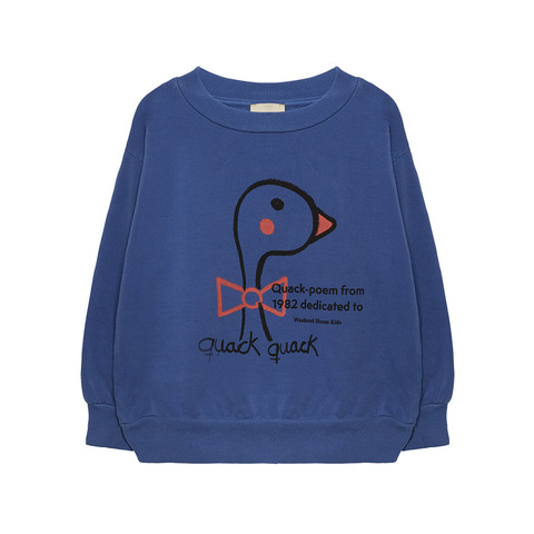 Свитшот Weekend House Kids Quack Blue