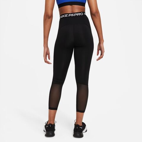 Легинсы женские  Nike Pro 365 Tight 7/8 Hi Rise W - black/white