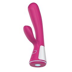 Розовый интерактивный вибратор Kiiroo Ohmibod Fuse - 18 см. - 