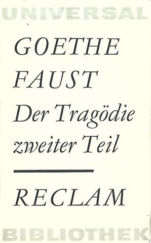 Faust. Der Tragodie zweiter Teil. Фауст