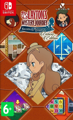 Картридж Layton's Mystery Journey: Katrielle and the Millionaires' Conspiracy Deluxe Edition (Nintendo Switch)