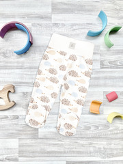 Ползунки Mjölk Ёжики на экрю на широком поясе