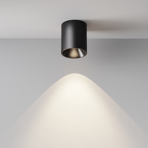 Накладной светодиодный светильник Maytoni Alfa LED C064CL-12W4K-RD-B