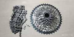 Кассета + цепь Shimano CS-M7000 кассета 11 ск. 11-42T