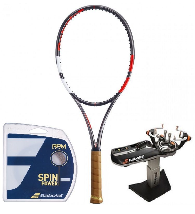 Babolat Pure Strike VS chrome red white