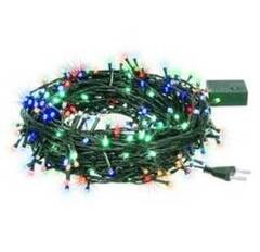 Новогодняя эл.Гирлянда 140 ламп красного цвета,зеленый провод 8,3 м 8 режимов мерцания SY15-13/SY16-136