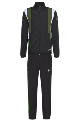 Теннисный костюм EA7 Man Woven Tracksuit - black