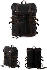 Рюкзак городской из канваса Virginland 9105 Black