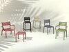 Кресло пластиковое Siesta Contract Paris, оливковый