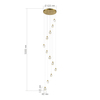 Светильник подвесной ST Luce Cascato SL6114.203.12