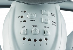 Электрокачели с адаптером Nuovita Attento Grigio (BY005_504)