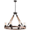 Люстра Arte Lamp Dodge A1693SP-8BR