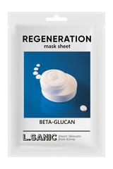 Тканевая маска восстанавливающая с бета-глюканом L.SANIC Regeneration Mask Sheet Beta-Glucan