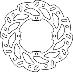 Диск тормозной передний SX 1533F3