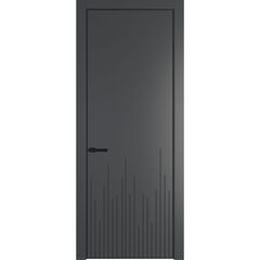 Межкомнатная дверь эмаль Profil Doors 7PA графит глухая