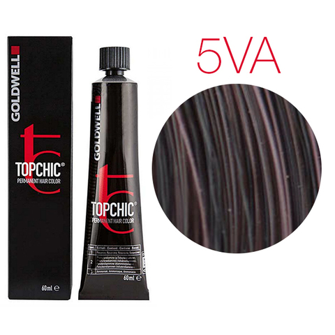 Goldwell Topchic 5VA (фиолетово-пепельный) - Стойкая крем-краска