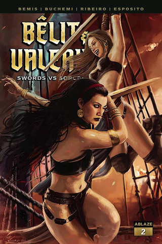 Belit & Valeria Swords Vs Sorcery #2 (Cover C)