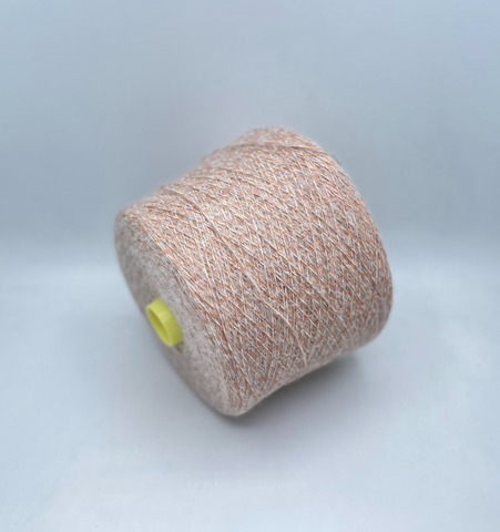 Zegna Baruffa (пр.Италия), art.Suffolk ,3/1300 433м/100гр. 67%Меринос, 20%Мохер, 13%Полиамид, цвет-Серый+светлый терракот+молочный, мулине, арт-32487