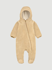 Утеплённый комбинезон Mjölk Beige, с капюшоном