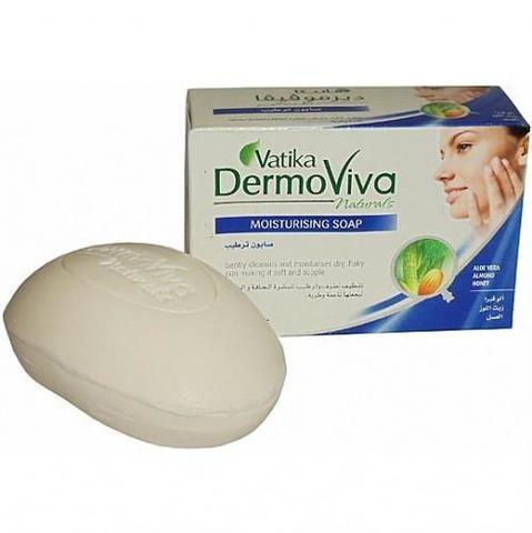 Мыло Dabur Vatika Naturals Dermoviva Moisturising Soap - увлажняющее 125гр