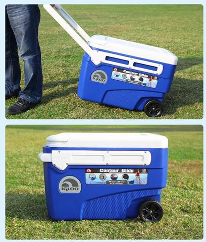 Изотермический контейнер (термобокс) Igloo Contour Glide 38 (36 л.), синий