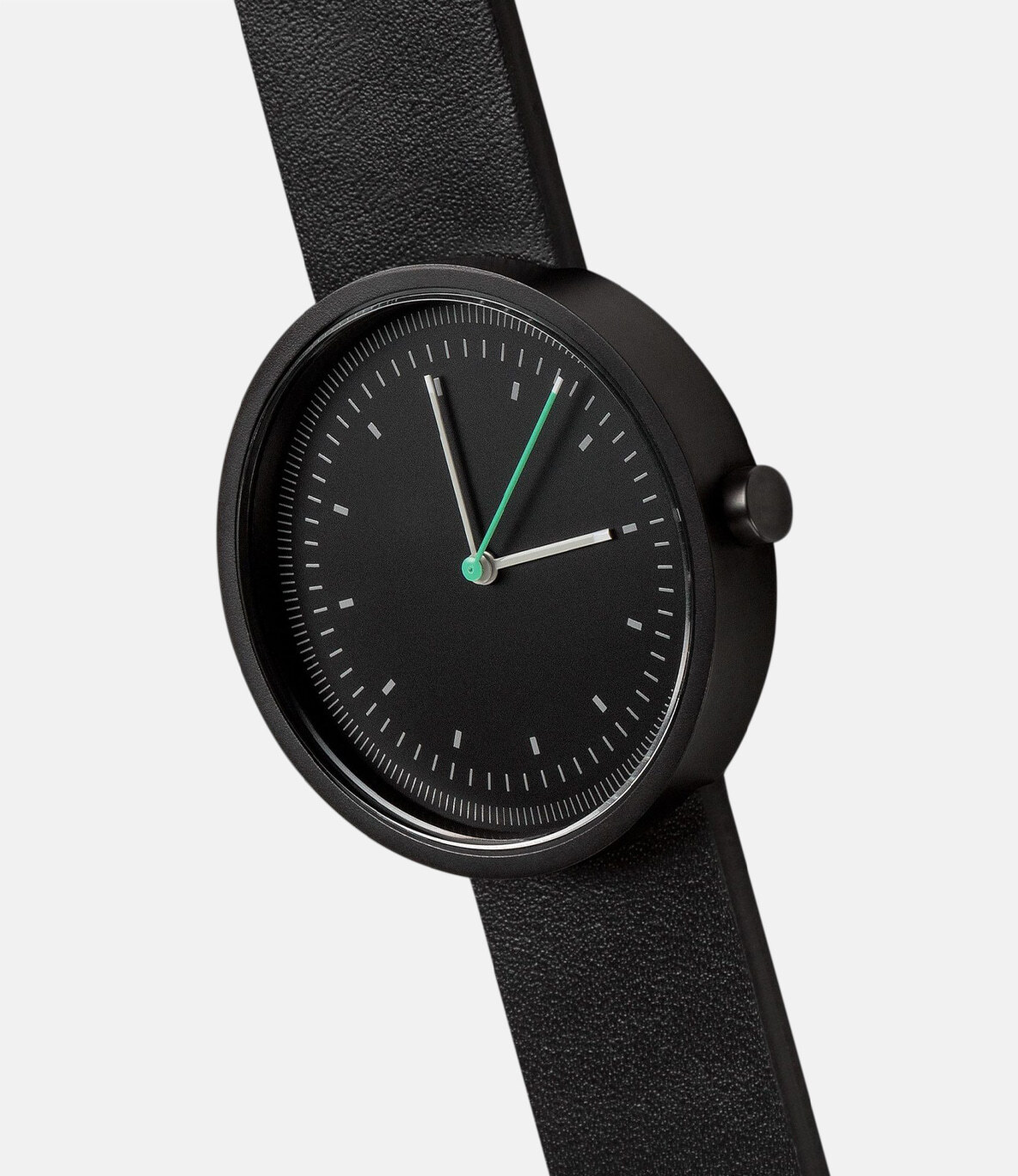 Aark Interval Black — кварцевые часы (38 мм)