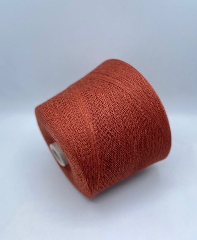 New Mill (пр.Италия),art- Velox 1450м/100гр,40% меринос, 10% кашемир, 25% вискоза, 25% полиамид. цвет-Кирпич,меланж (406/722), арт.31996