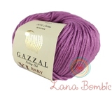 Пряжа Gazzal Baby Cotton XL 3414 светло-фиолетовый