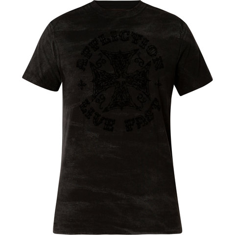 Affliction | Футболка мужская FINAL BATTLE Charcoal A16514 перед