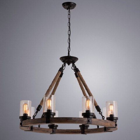 Люстра Arte Lamp Dodge A1693SP-8BR