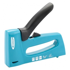 Степлер мебельный, тип скобы 13/53/300, 6-16мм, пластик.корпус, регулир.удара, Gross, 41003---