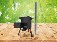 Печь под казан на 18 литров: Берель 440 NEW