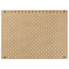 Перфорированная доска IKEA SKADIS (СКОДИС), Дерево, 76х56 см