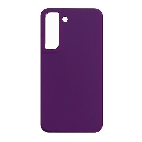 Силиконовый чехол Silicone Cover для Samsung Galaxy S22 Plus (Темно-фиолетовый)