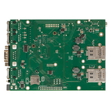 MikroTik RouterBOARD M33G with Dual Core 880MHz CPU, 256MB RAM, 3x Gbit LAN, 2x miniPCI-e, 2x SIM slots, USB, microSD slot, M.2 slot, RouterOS L4