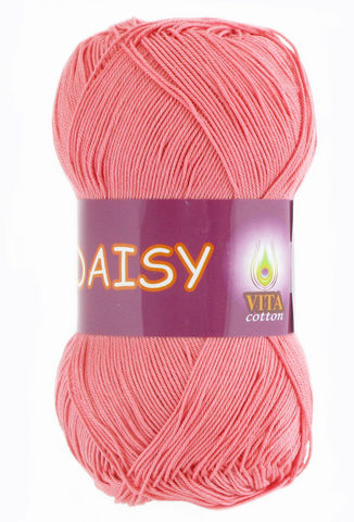 Пряжа VITA cotton "Daisy" - (4426 розовый)