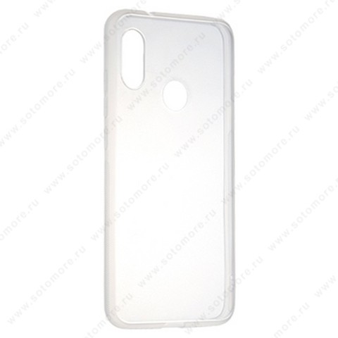Накладка силиконовая ультра-тонкая для Xiaomi Mi A2 Lite прозрачная