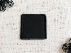 Термоаппликация, р. 5х5 см, чёрный