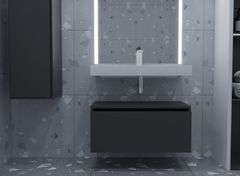 Boheme 897-080-A mat Ящик под столешницу 80см АНТРАЦИТ мат. VALLESSI UNO-S фото